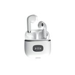 Jopus İos - Android - Uyumlu Bluetooth 5.3 Kulakiçi Kulaklık TWS Dijital Göstergeli Elegante Beyaz