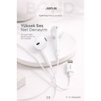 Jopus K51 iPhone 8 Mikrofonlu Kulaklık Beyaz