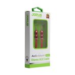 Jopus Kaliteli 3,5mm Aux Kablosu - Kırmızı