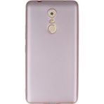 Jopus Lenovo K6 Note Mat Premium Rose Silikon Kılıf + Cam Ekran Koruyucu