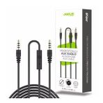 Jopus Mikrofonlu AUX Kablosu 3.5mm 1M - Siyah