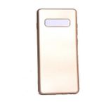 Jopus Samsung Galaxy S10E Mat Premium Silikon Kılıf - Gold