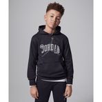 Jordan 1984 Jumpman Hoodie 08-16 yaş çocuk erkek Siyah Sweatshirt - 95D750-G0T