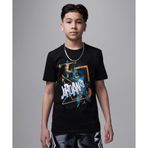 Jordan 3Peat T-Shirt 08-16 yaş çocuk erkek Siyah Tişört - 95D735-023
