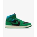 Jordan BQ6472-033 Yeşil Air 1 Mid Kadın Sneaker