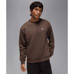 Jordan Brooklyn Fleece Crew-Neck Sweatshirt Erkek Kahverengi Sweatshirt - FV7293-237