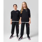 Jordan Brooklyn Fleece Essential Crew 08-16 yaş çocuk erkek Siyah Sweatshirt - 95D389-023