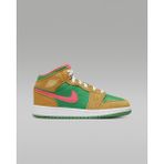 Jordan DX4332-700 Yeşil Air 1 Mid SE Erkek Sneaker