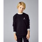Jordan Essentials Fleece Crewneck Sweatshirt 08-12 yaş çocuk erkek Siyah Sweatshirt - 95C578-023