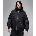 Jordan FB5088-010 Siyah Hip Lenght JKT Kadın Mont