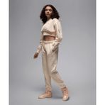 Jordan FV7059-838 Flight Fleece Bej Kadın Eşofman Altı