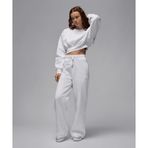 Jordan FV7155-051 Beyaz Flight Fleece Open-Hem Sweatpants Kadın Eşofman Altı