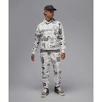 Jordan HM7257-133 Beyaz Essentials Printed Fleece Pants Erkek Eşofman Altı