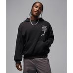Jordan IF5853-010 Siyah Brooklyn Oversized Pullover Hoodie Erkek Sweatshirt