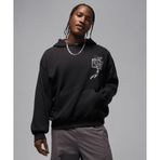 Jordan IF5853-010 Siyah Brooklyn Oversized Pullover Hoodie Erkek Sweatshirt