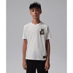 Jordan Jersey Breakthrough T-Shirt 08-16 yaş çocuk erkek Beyaz Tişört - 95F605-782
