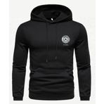 Jordan Paris Logolu Erkek Kapüşonlu Sweat (SİYAH, XL)