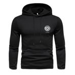 Jordan Paris Logolu Erkek Kapüşonlu Sweatshirt, Siyah, Spor Giyim