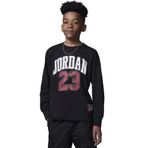 Jordan Practice Flight Long Sleeve Tee 08-16 yaş çocuk erkek Siyah Sweatshirt - 95C591-KR5