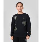 Jordan See Me Shine Crew 08-16 yaş çocuk erkek Siyah Sweatshirt - 95D545-023