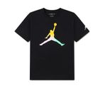 Jordan Tie-Dye T-Shirt 08-16 yaş çocuk erkek Siyah Tişört - 95F822-023