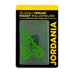 Jordania Ağaç Açık Yeşil 1:100 Ölçek 8 cm 3 Adet JE03P-126080 Maket