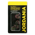 Jordania W3070C Yeşil Mor 4'lü 1:200 3 cm Maket Ağaç
