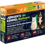 Jorgens Kennel Kedi & Köpek Parazit Bitkisel Ense – Pire, Bit, Kene Koruma Damlası 5×1 ml