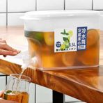 JOROBURO 3.5L Soğuk Su Isıtıcısı, Büyük Kapasiteli Buzdolabı Soğuk Su Isıtıcısı Ev Buzdolabı Buzlu İçecek Su Isıtıcısı Musluklu, Su Filtresi Dağıtıcı Suyu Su Sürahi Ev, Mutfak, Kamp, Parti için
