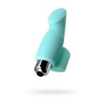JOS BLİSS Parmak Vibratörü, silikon, mavi, 9 cm