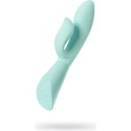 Jos Sensy Touchsensor Fonksiyonlu Vibratör 20CM Mavi - Sessiz ve Ayarlanabilir Titreşimli Dildo ,Silikon, Cam Göbeği, 20 cm