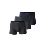 josejuan 3'lü Erkek Boxer Koton Likralı 1004, 3'lü Siyah, L, 8698528335616