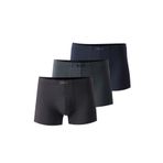 josejuan 3'lü Erkek Boxer Koton Likralı 1004, 3'lü Siyah, M, 8698528335623