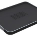 Joseph Joseph 60002 Çok Fonksiyonlu Kesme Tahtası, Plastik, Siyah, 37.5x29.5x2.5cm