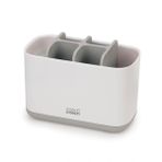 Joseph Joseph EasyStore™ Büyük Diş Fırçalık Beyaz/Açık Gri