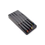 Joseph Joseph Elevate Knives Store 10545 bıçak seti, 5 parça, çekmeceye yerleştirmek için saklama tepsili