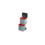 Joseph Joseph Totem Çöp Kovası 40 Litre Paslanmaz Çelik