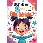 Journal des 8 ans d'une fille géniale: Livre à remplir pour développer sa confiance en soi, noter ses secrets, ses amitiés, ses passions, exprimer ses émotions...