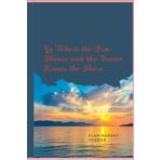 Journal Go Where the Sun Shines and the Ocean Kisses the Shore: Motivational Journal for writing | 150 Lined Pages 6" x 9" | Beautiful Sun and Ocean design Navy Blue Background