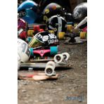 Journal: Skateboard Helmets: Longboard Racing Helmets Blank Journal