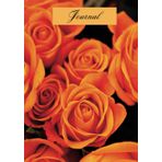 Journal/Notebook, Hardcover, Glossy Finish: Orange Roses