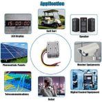 Journeyman1 24V Ila 12V 15A 180W Dc Dönüştürücü Sabitleyici Adım Aşağı Trafo (Yurt Dışından) - Siyah