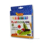Jovi 12 Renk Jumbo Plastik Pastel Boya Kalem Ölçüsü 117 mm Yükseklik 8 mm Genişlik