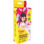 Jovı 520P Guaj Boya 6 X 15Ml Kavanoz + Fırça Pastel Renkler - 6'Lı Kutu
