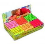 Jovi Plastilina 6 Renk Kurumayan Fosforlu Oyun Hamuru 30x50 Gr