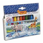 Jovi Triwax 12 Renk Pastel Boya