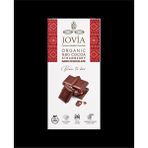 Jovia Organik %80 Kakao Çilekli Çikolata - 85 gr