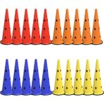 JOVVASPORT 42 CM DELİKLİ ANTRENMAN HUNİSİ 20ADET
