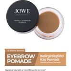 Jowe Perfect Eyebrow Pomade Belirginleştirici Kaş Pomadı - 12 Warm Brown