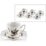 Joy Carmen Butterfly Kahve Fincanı 125 cc 6'lı - Renkli - 125 ml